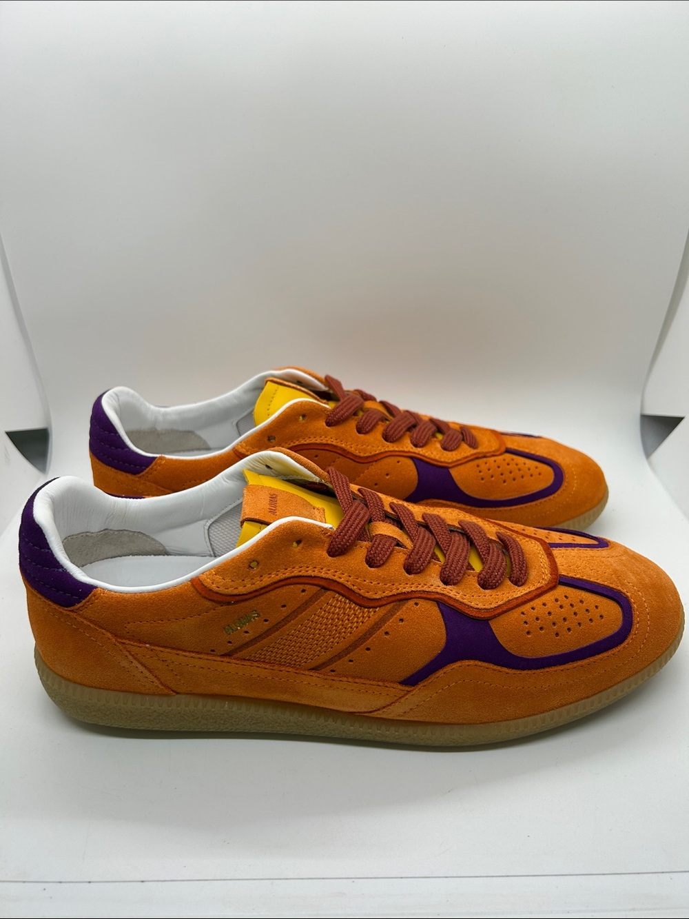 ALOHAS NIB TB.490 Rife Orange Suede Sneakers Shoes **Size 41/US 10-10.5**🔥🔥 - Picture 5 of 8
